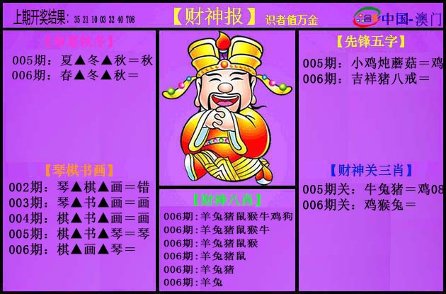 006期紫财神[图]