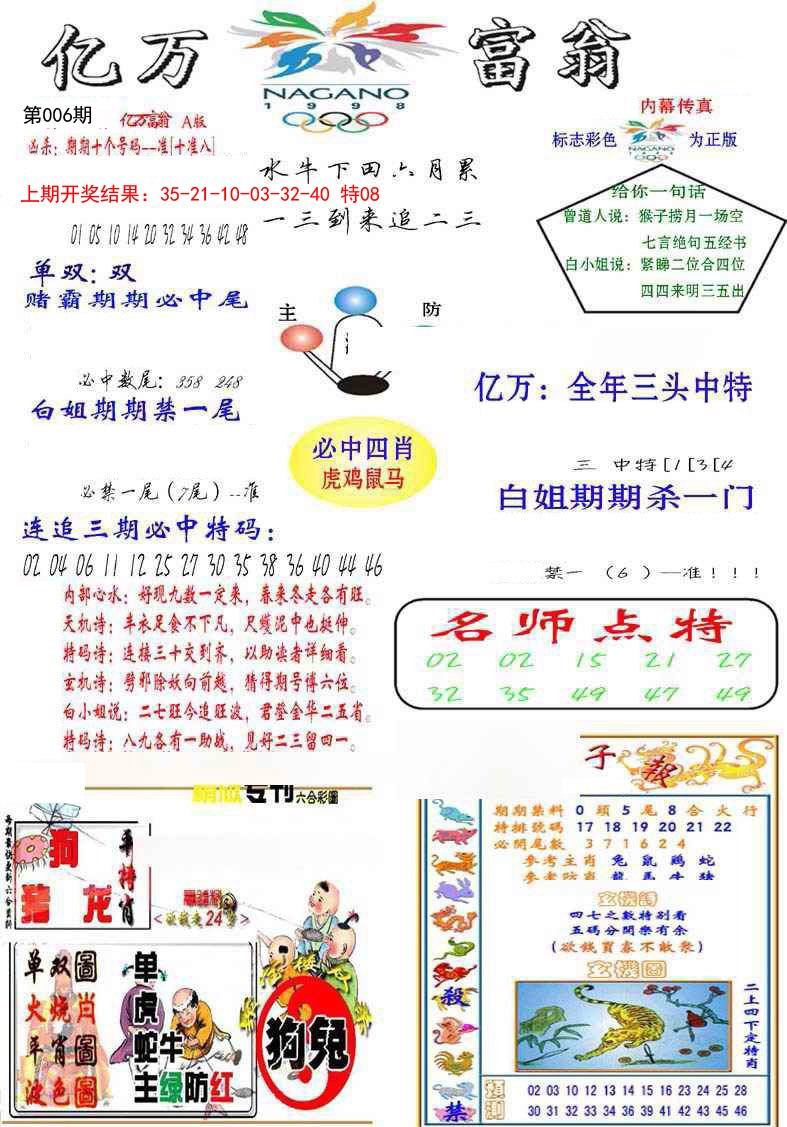 006期亿万富翁A[图]