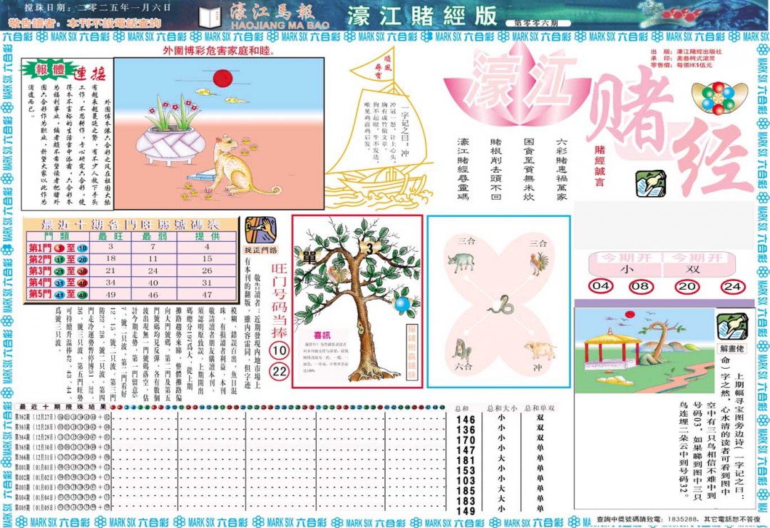 006期濠江赌经A[图]
