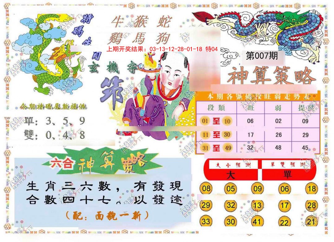 007期神算策略[图]