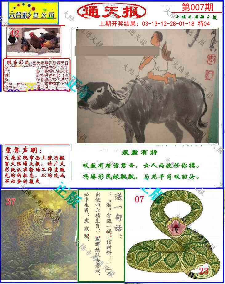 007期大陆通天报[图]