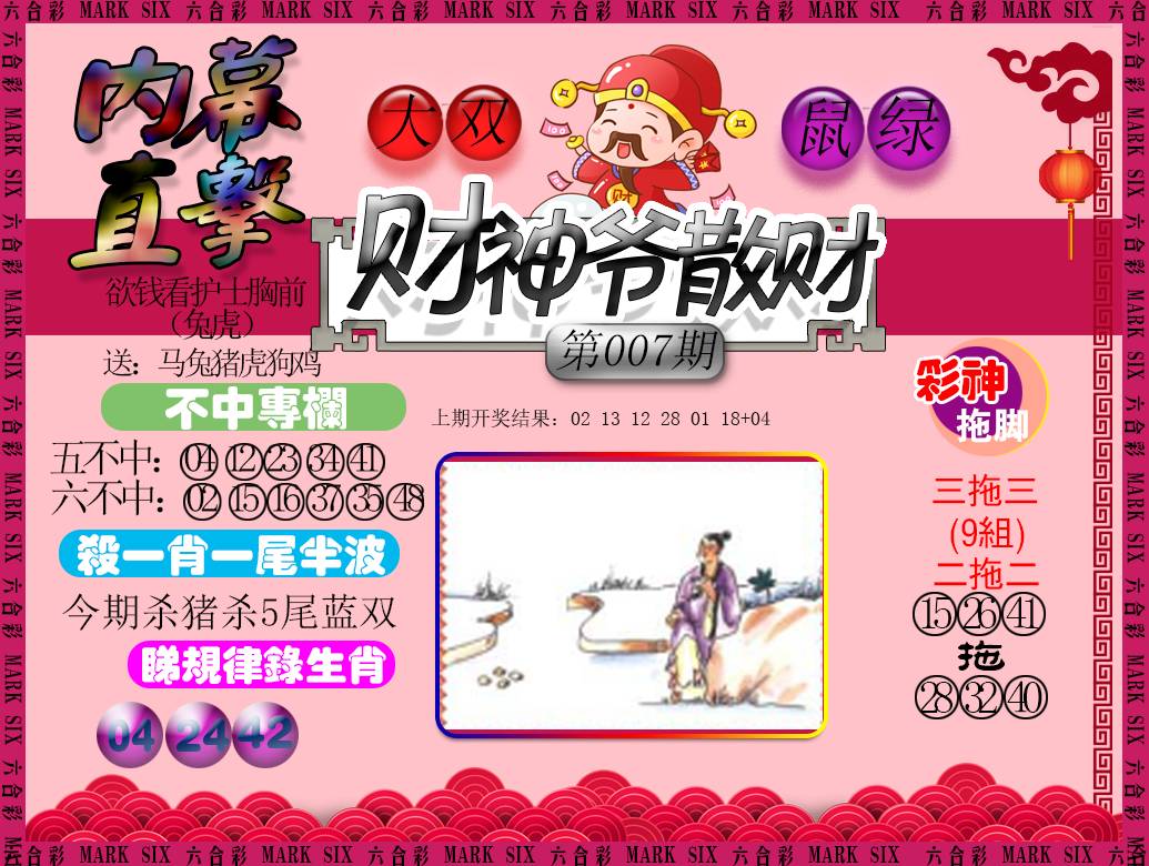 007期财神爷散财[图]