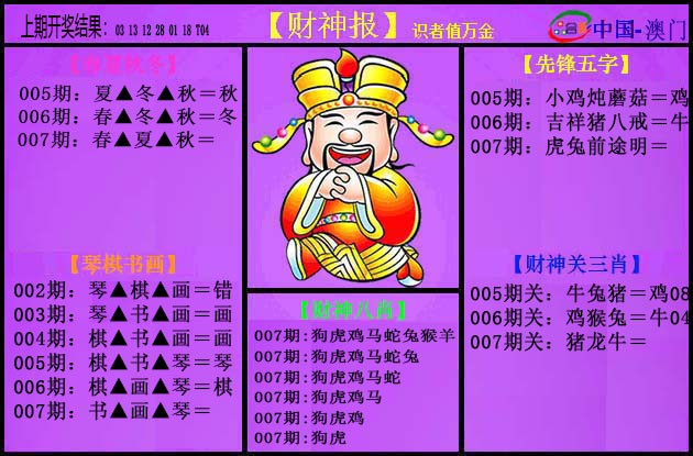 007期紫财神[图]