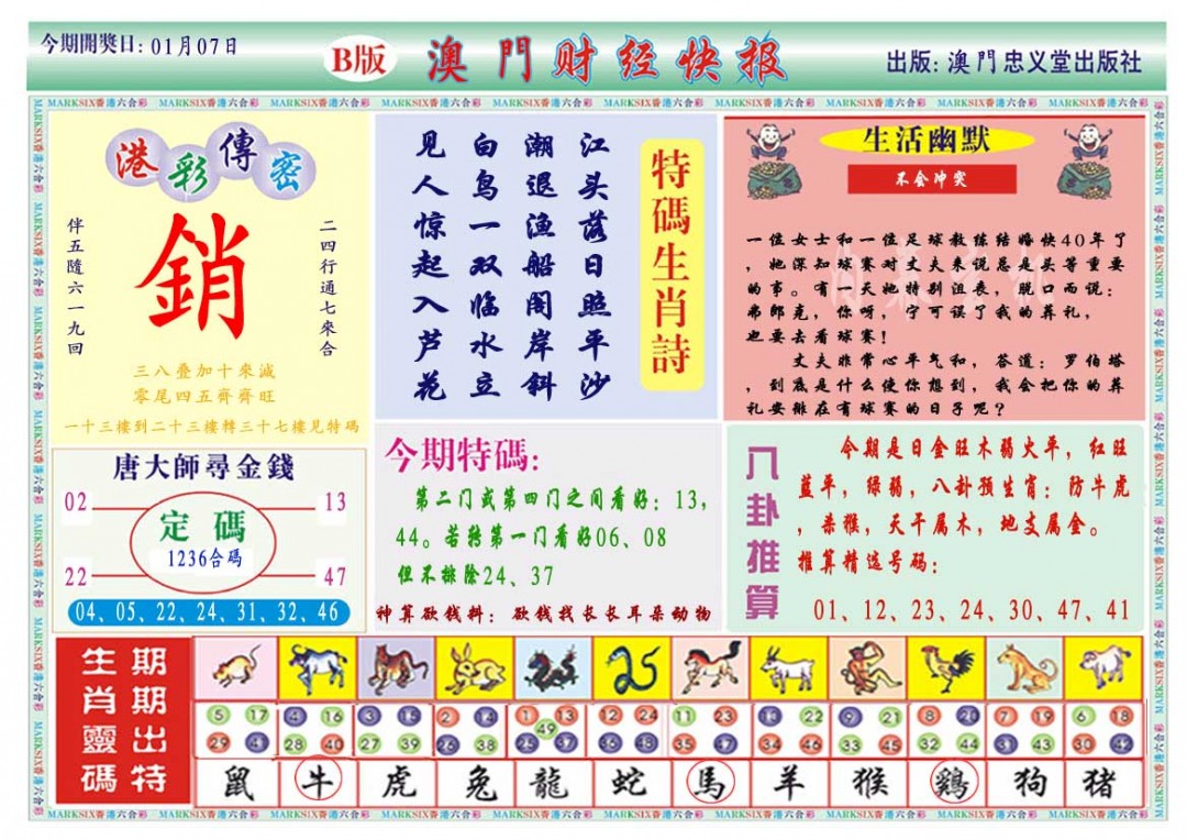 007期财经快报B[图]
