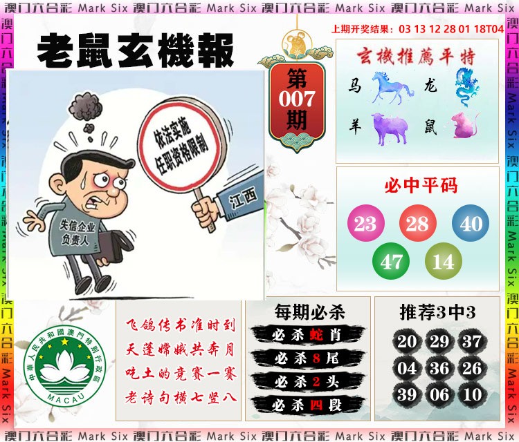 007期老鼠玄机报[图]