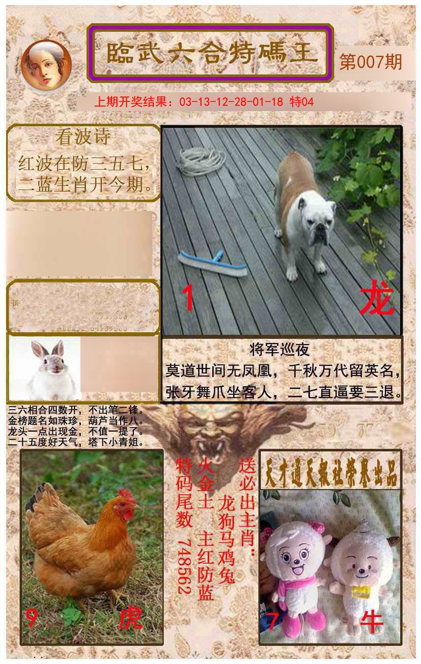 007期临武六合特码王[图]