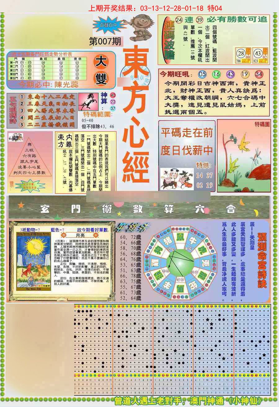 007期(新版)东方心经A[图]