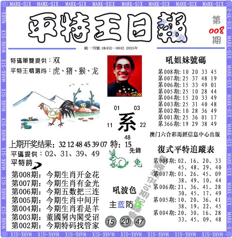 008期平特王日报[图]