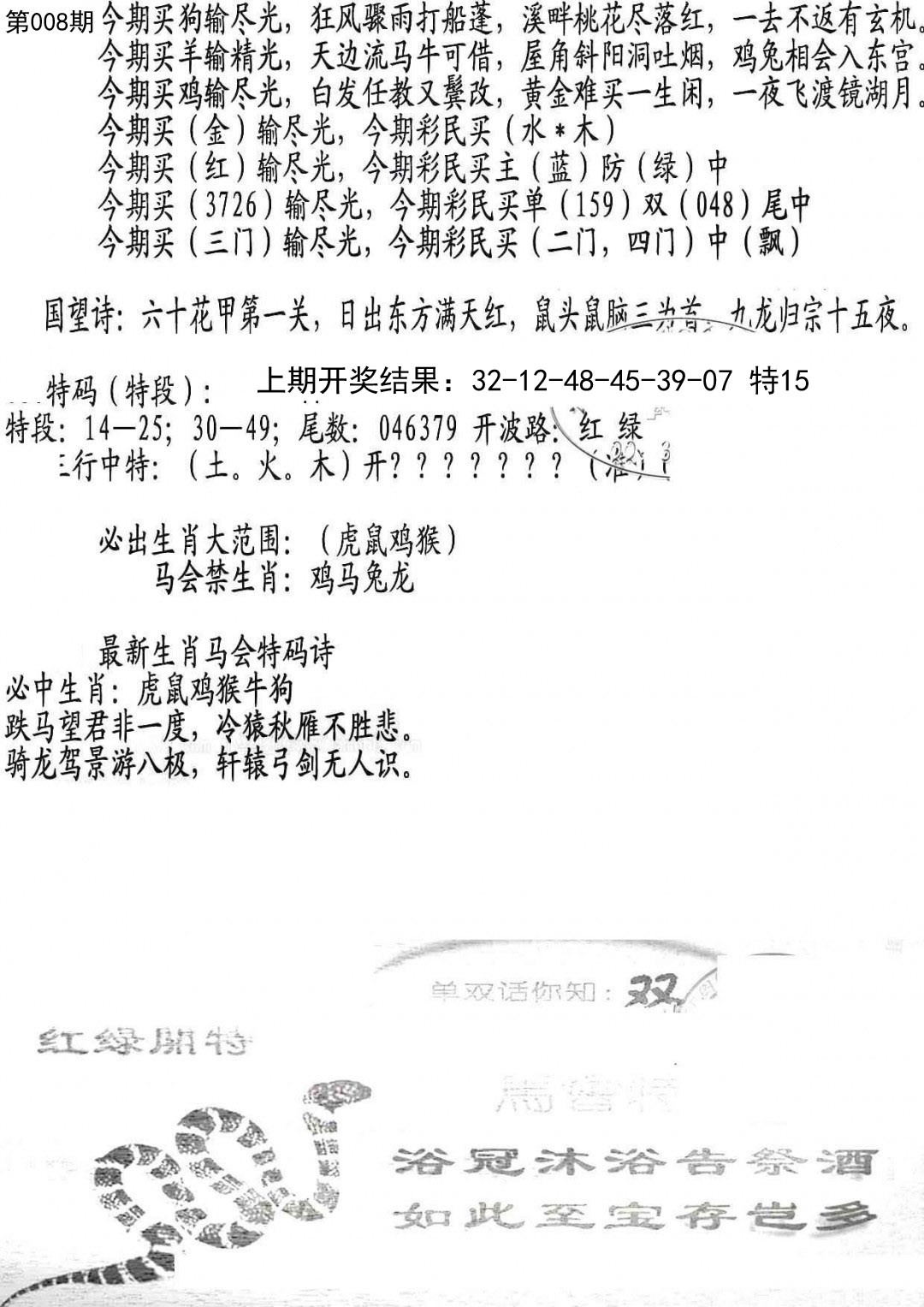 008期蛇报B[图]
