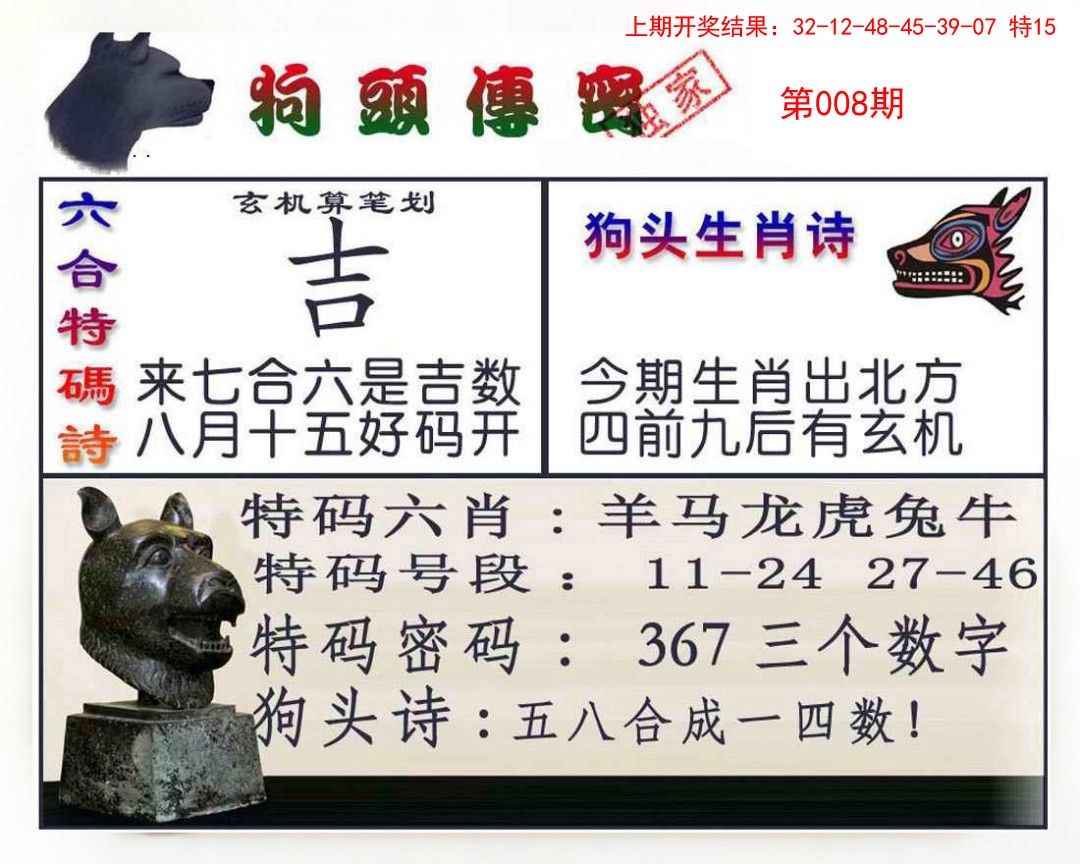 008期狗头传密[图]