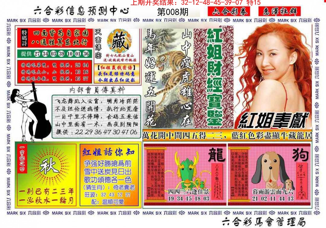 008期红姐财经宝鉴[图]