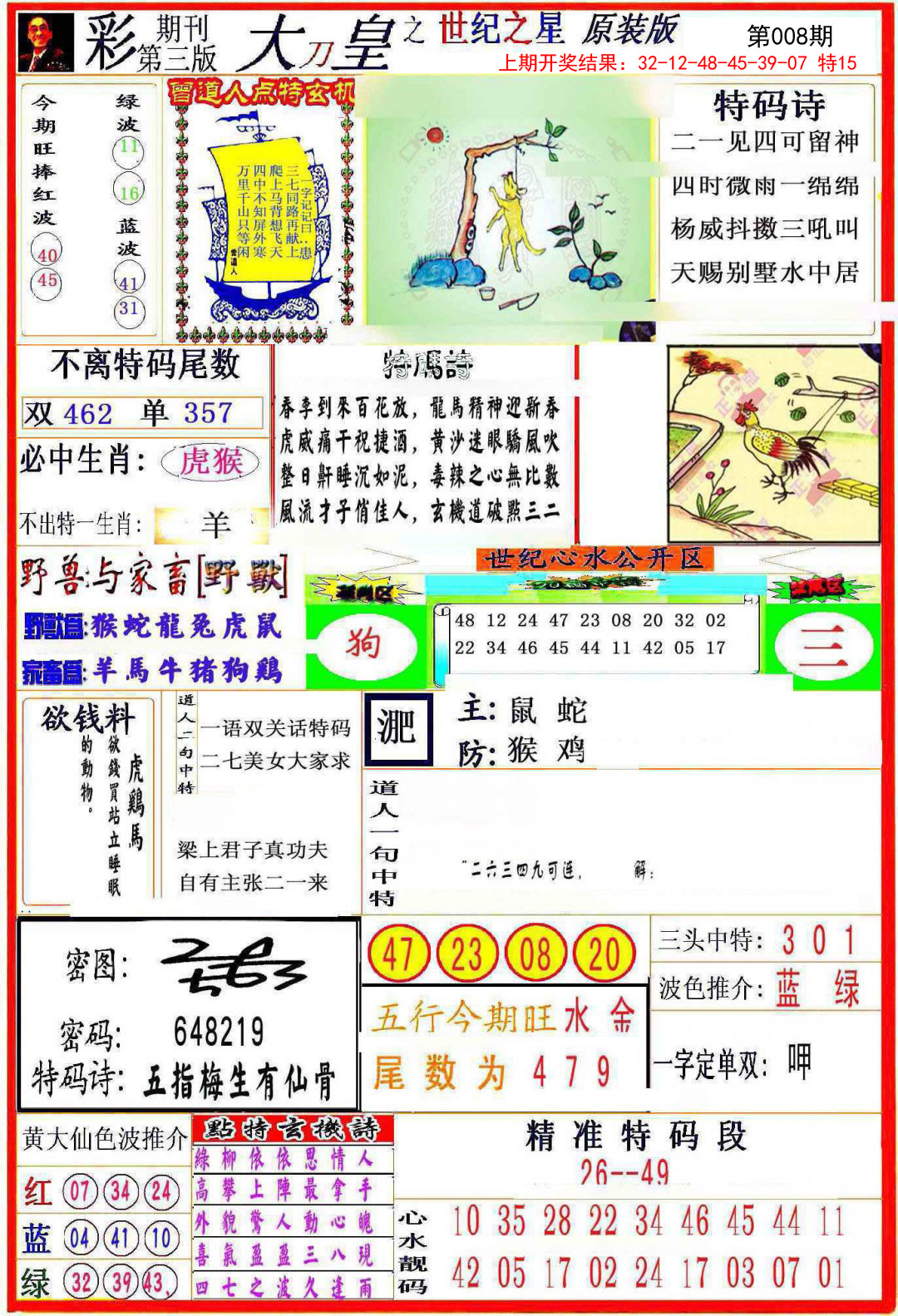 008期大刀皇之(世纪之星)[图]