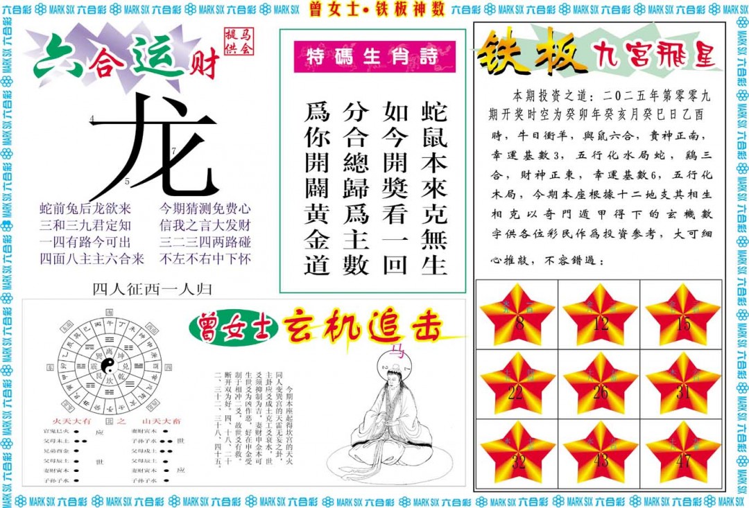 009期曾女士铁板神数B[图]