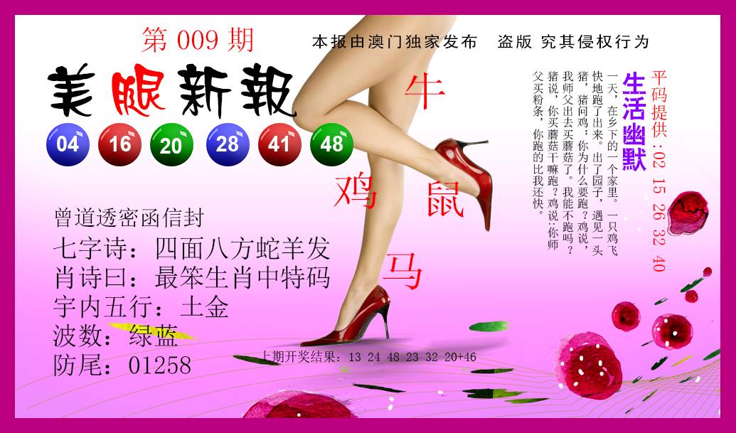 009期美腿新报[图]