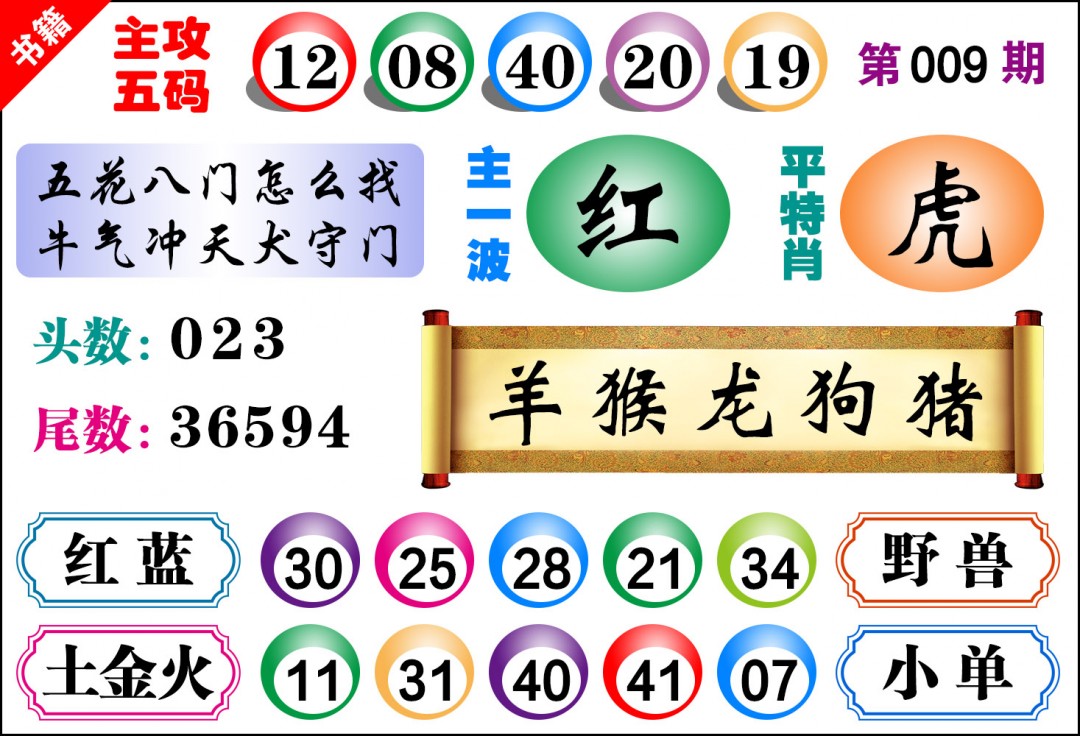 009期澳门主攻五码[图]