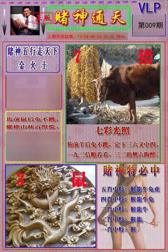 009期赌神通天报[图]