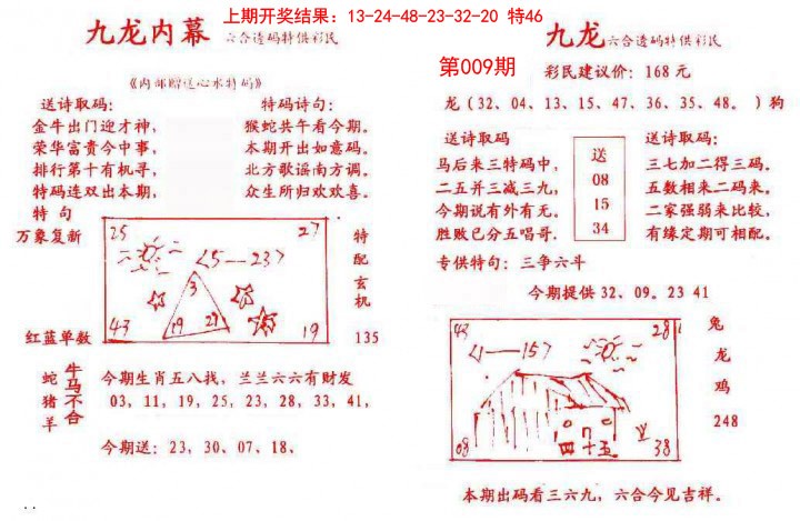 009期九龙内幕[图]