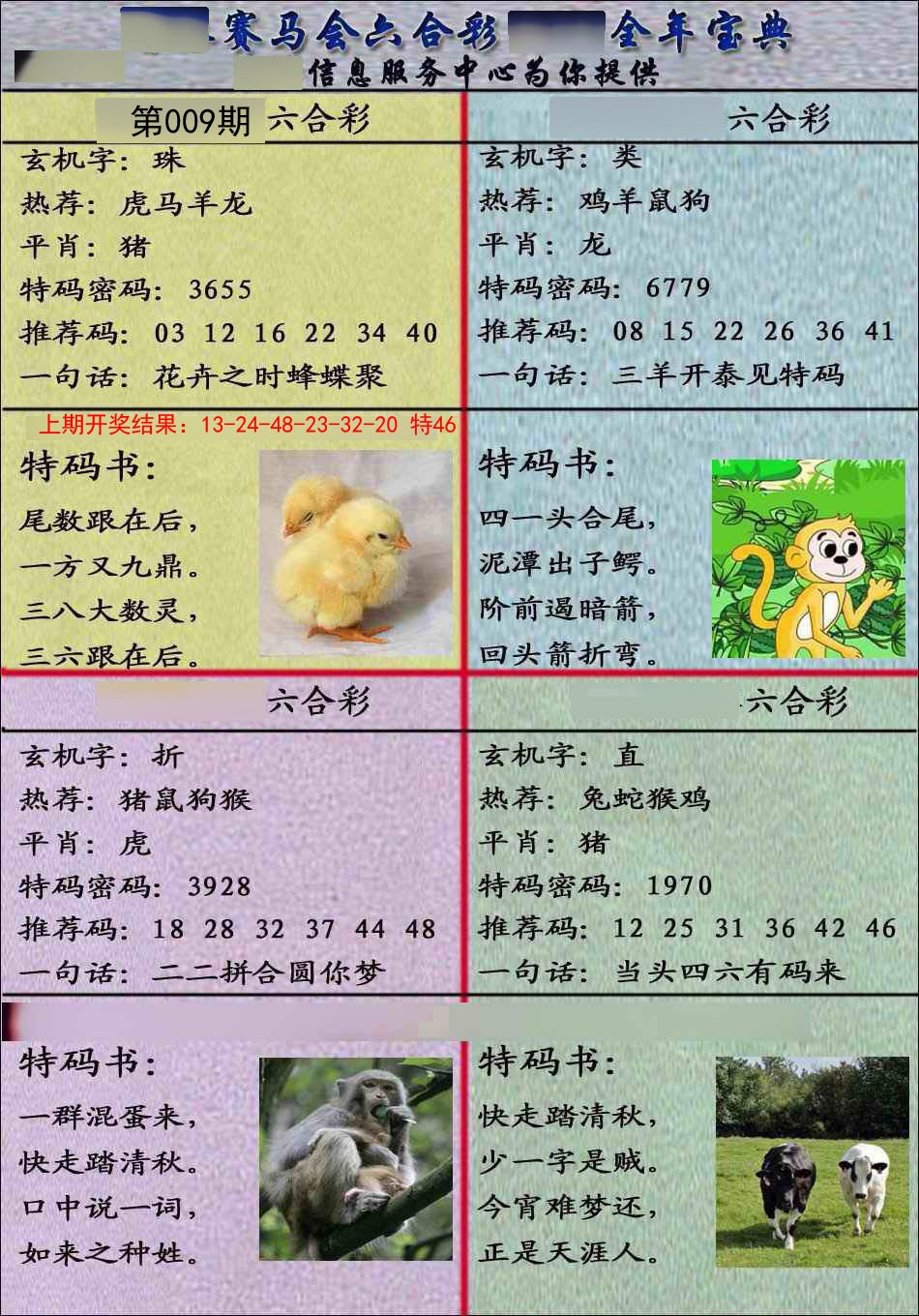 009期宝典报[图]