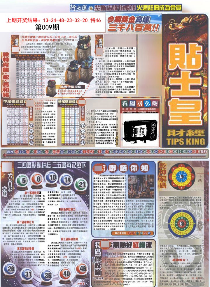 009期贴士皇A加大版[图]