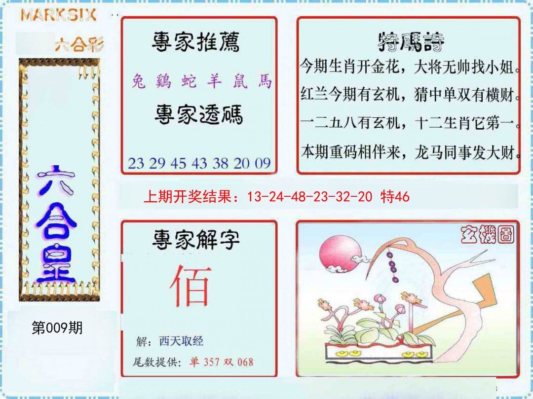 009期六合皇[图]