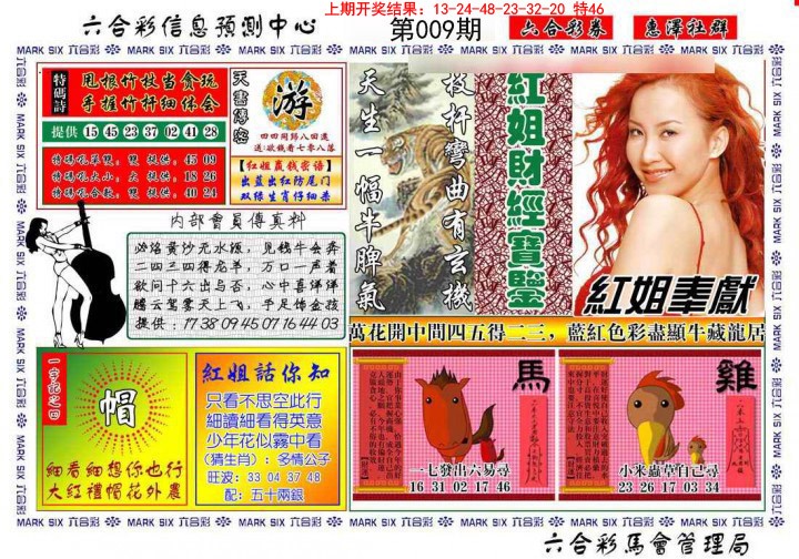 009期红姐财经宝鉴[图]