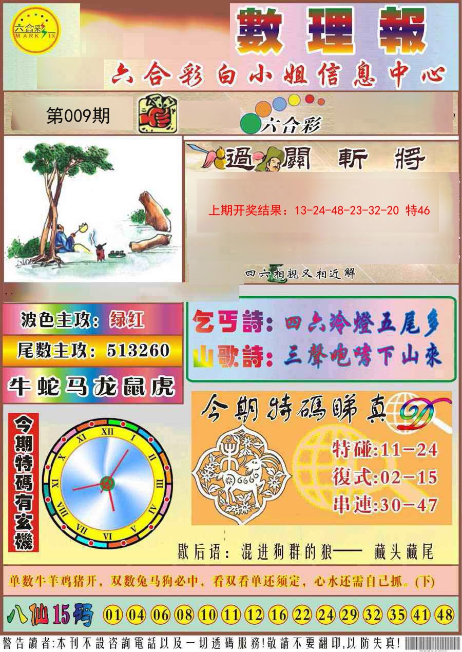 009期九龙数理报[图]