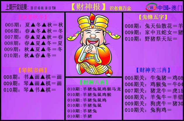 010期紫财神[图]