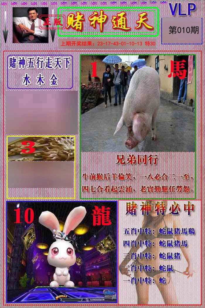 010期赌神通天报[图]