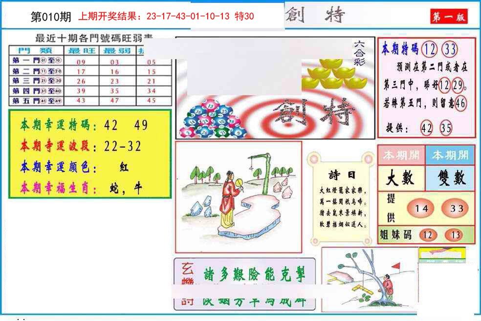 010期九龍创特A(推荐)[图]