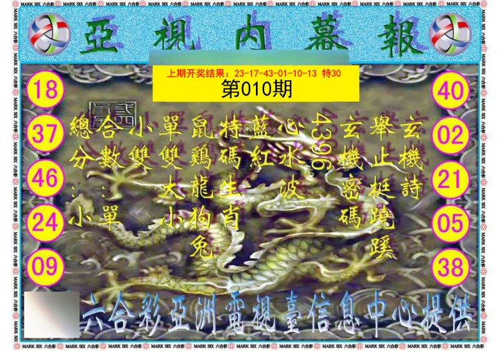 010期亚视内幕报[图]