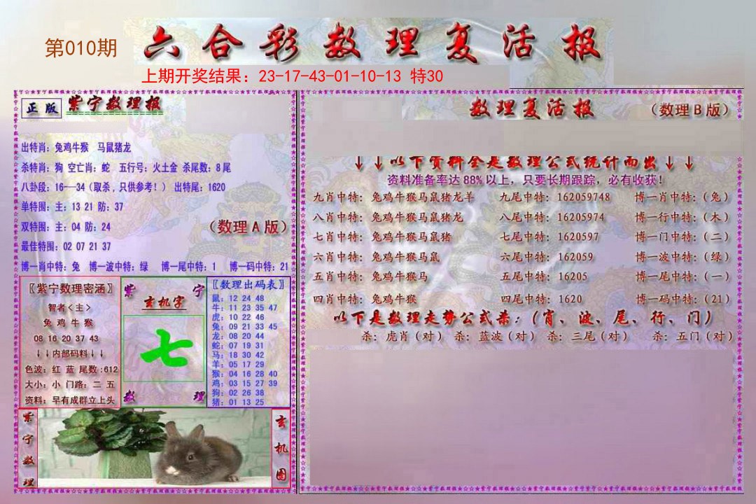 010期数理复活报[图]