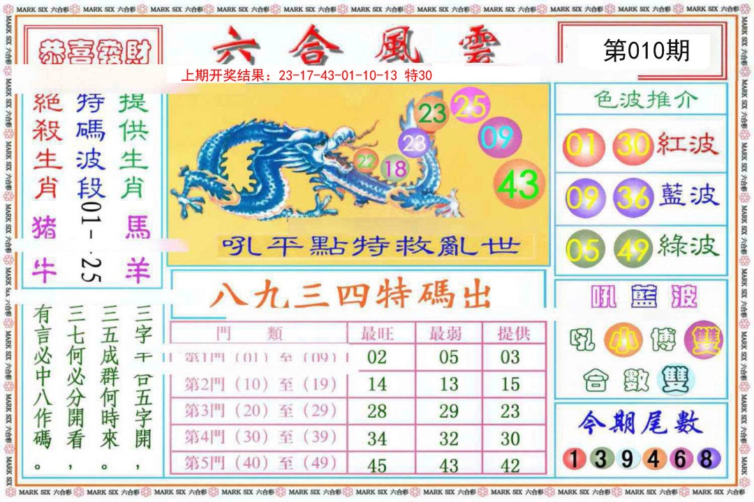 010期六合风云《另版》[图]