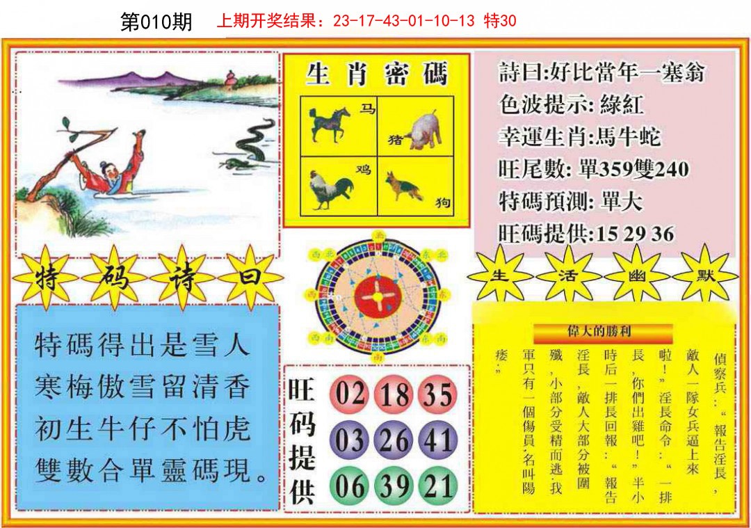 010期台湾八卦解宝图[图]