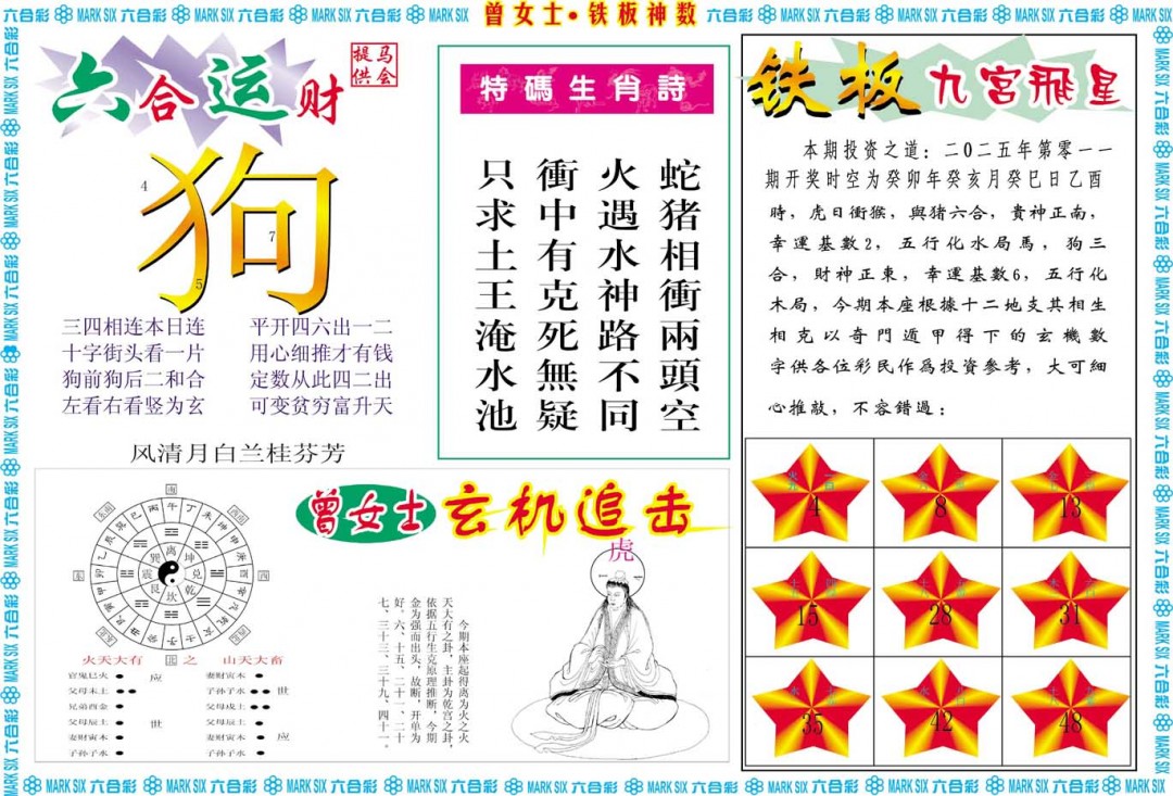 011期曾女士铁板神数B[图]