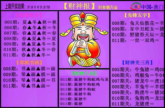 011期紫财神[图]