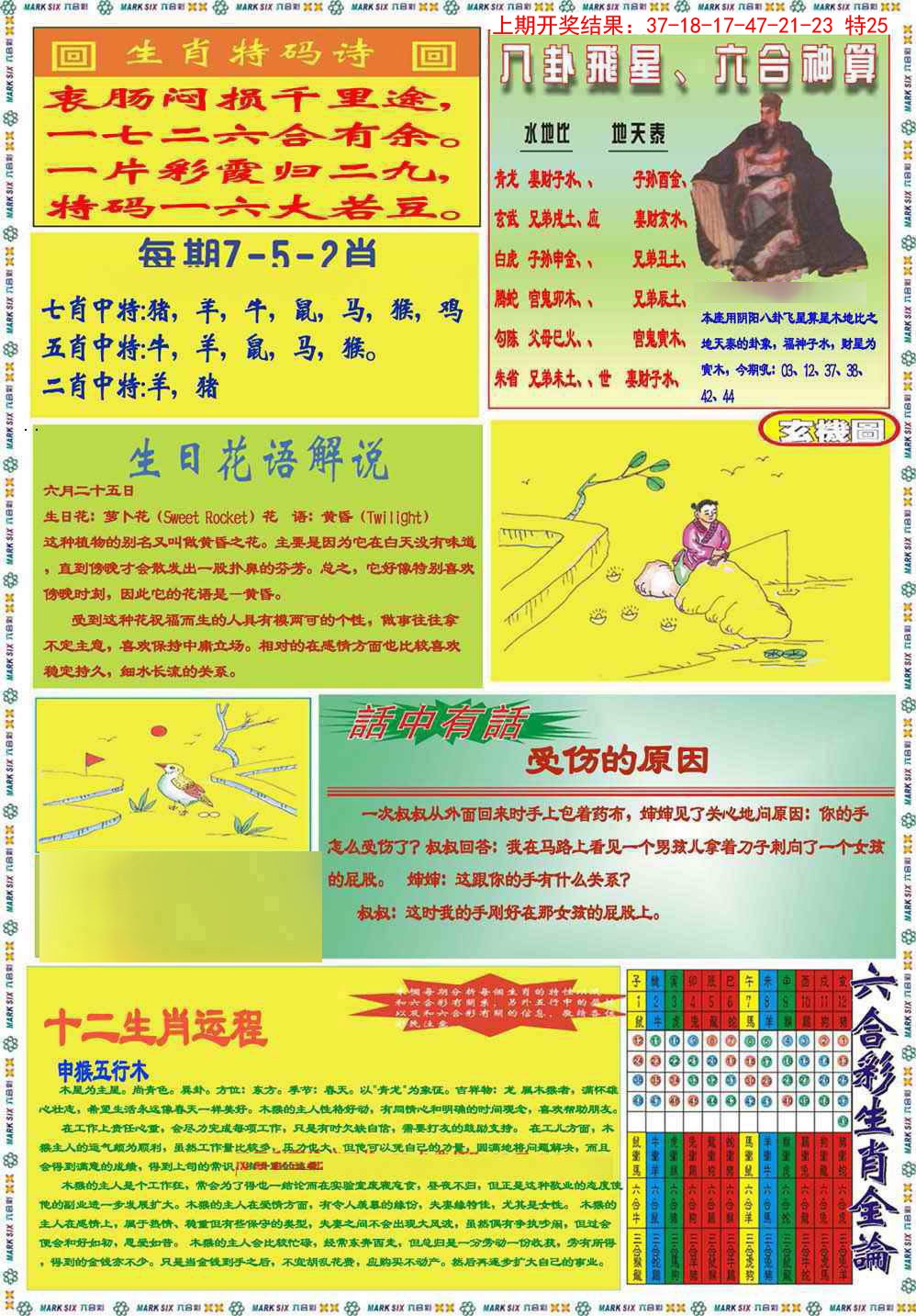 011期九龍马经B(推荐)[图]