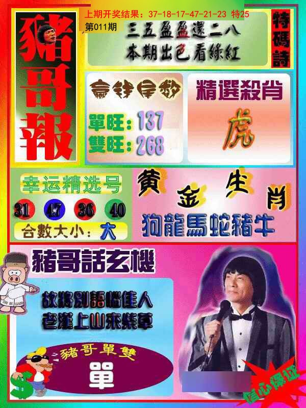 011期猪哥报[图]