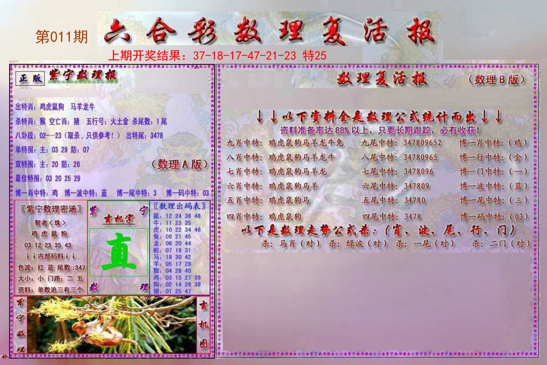 011期数理复活报[图]