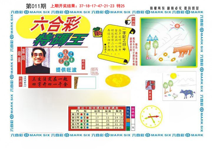 011期新特码王[图]