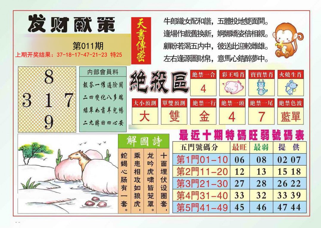 011期发财献策[图]