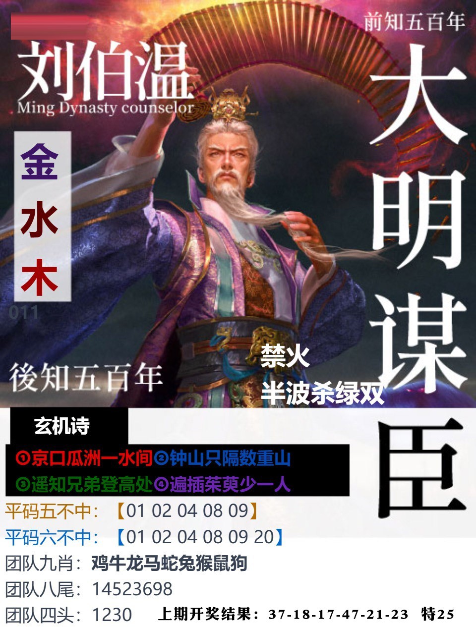 011期大明谋臣[图]