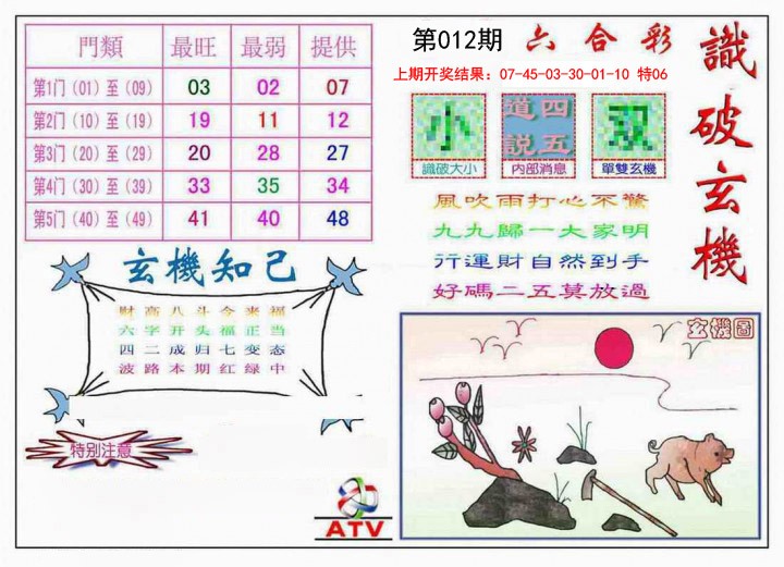 012期识破玄机[图]