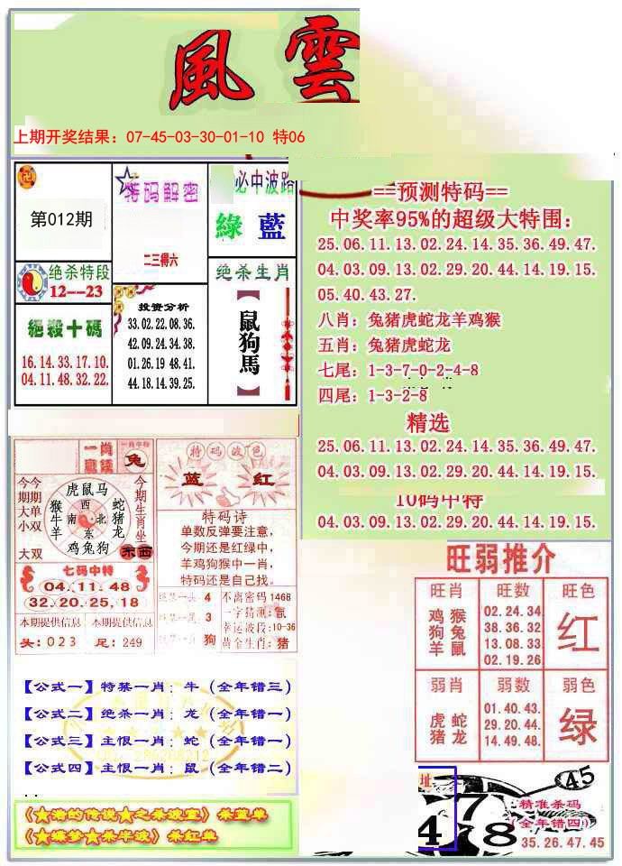 012期风云榜[图]