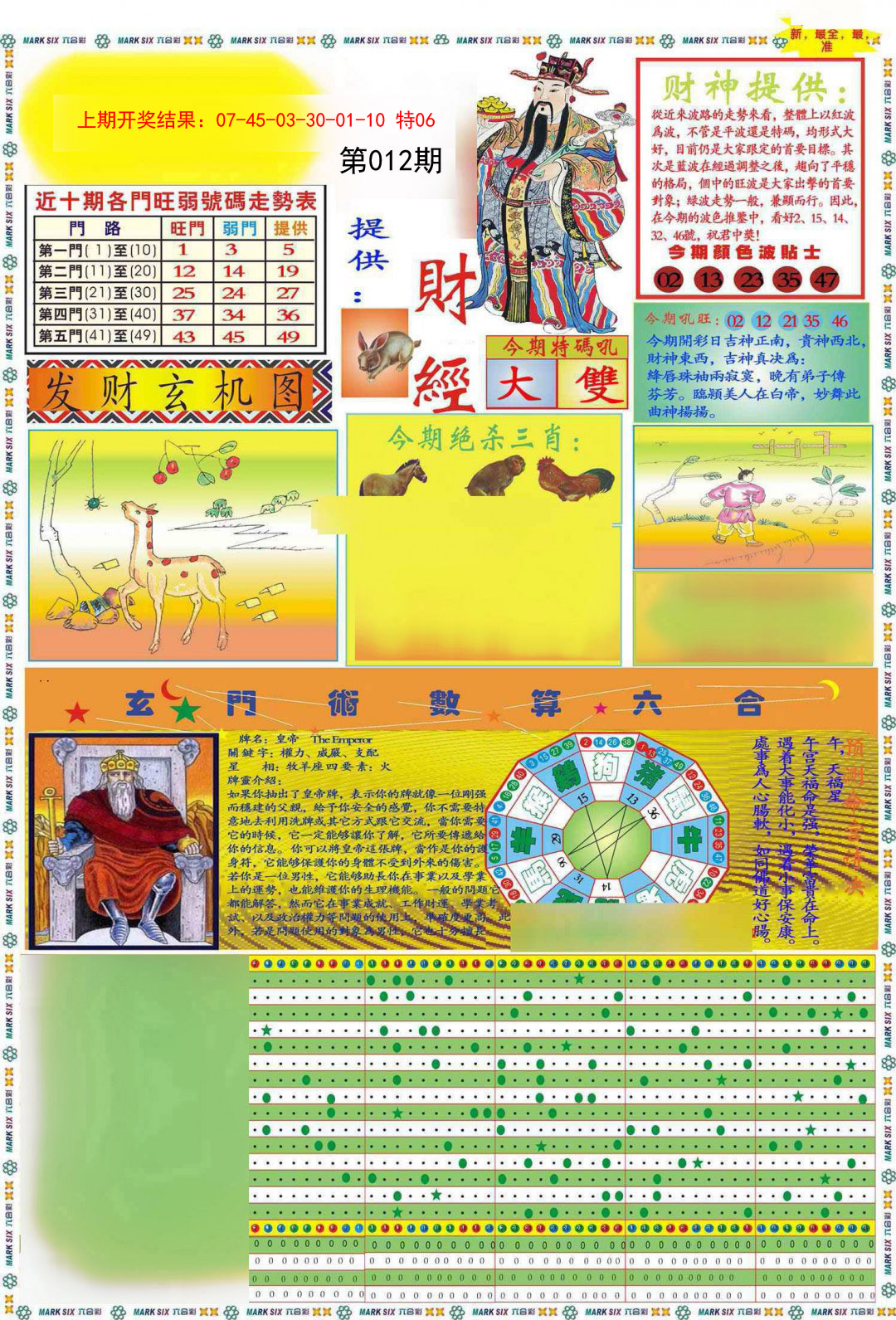 012期九龍财经A(推荐)[图]