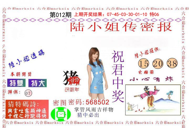 012期陆小姐传密A[图]