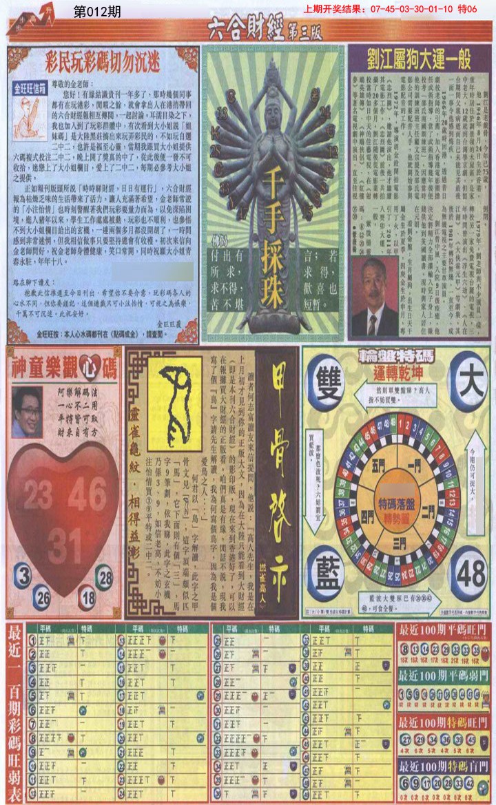012期六合财经C加大版[图]