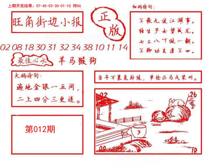 012期旺角街边小报[图]