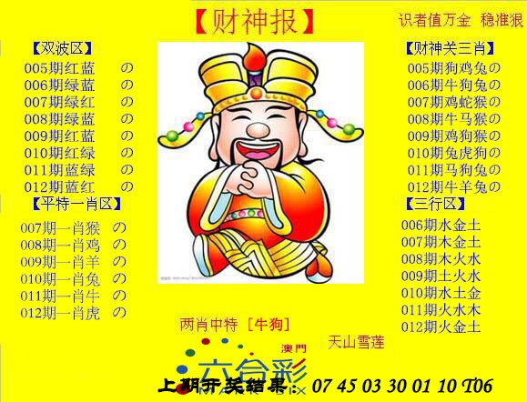 012期黄财神[图]