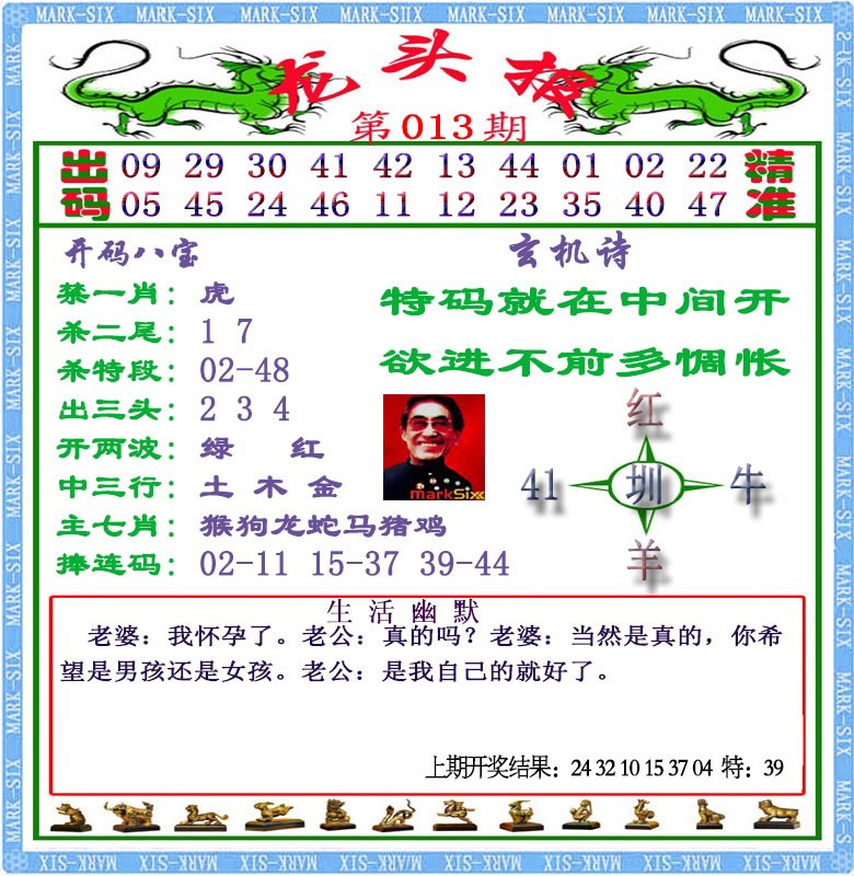 013期龙头报[图]
