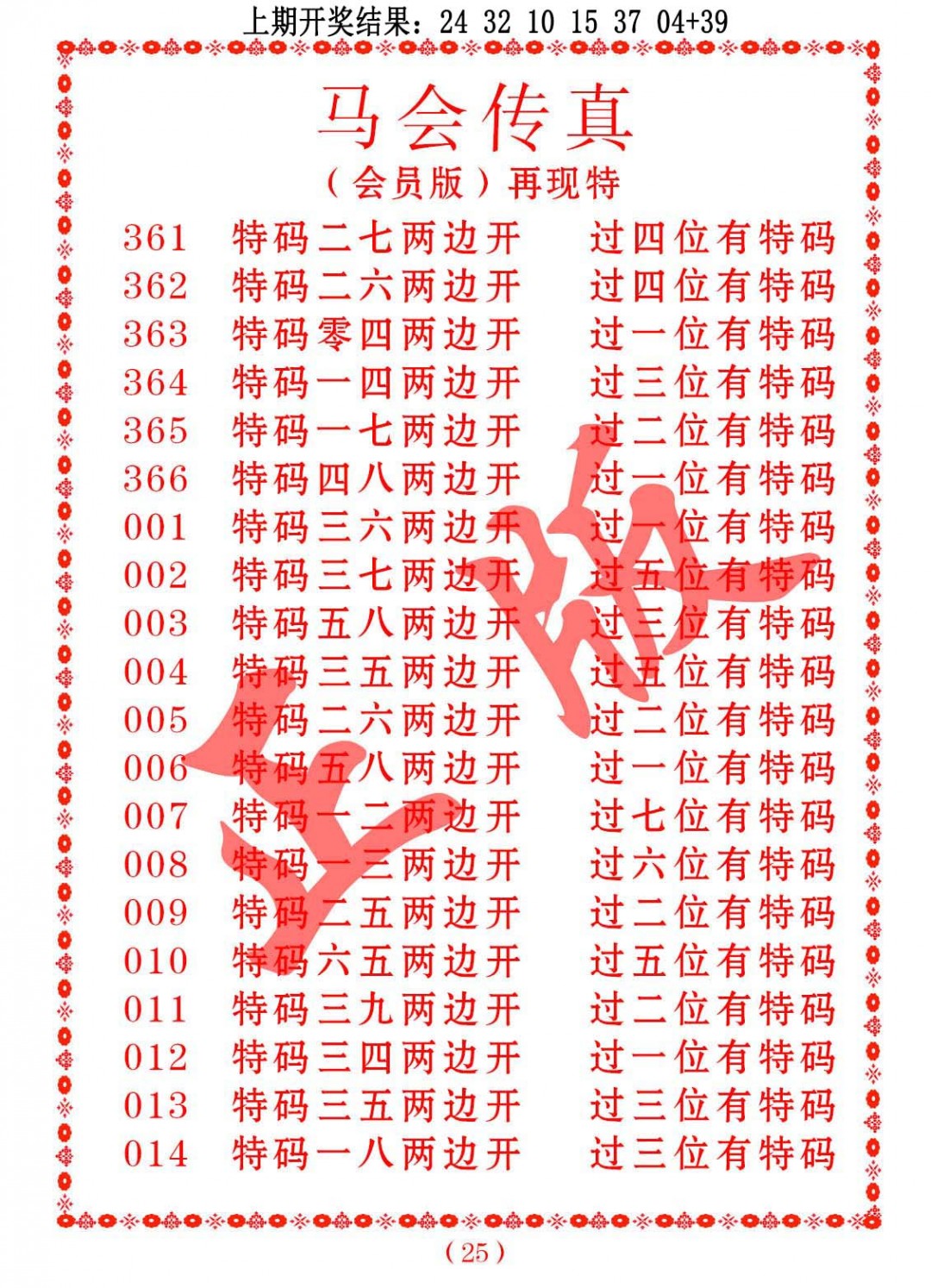 013期马会传真[图]